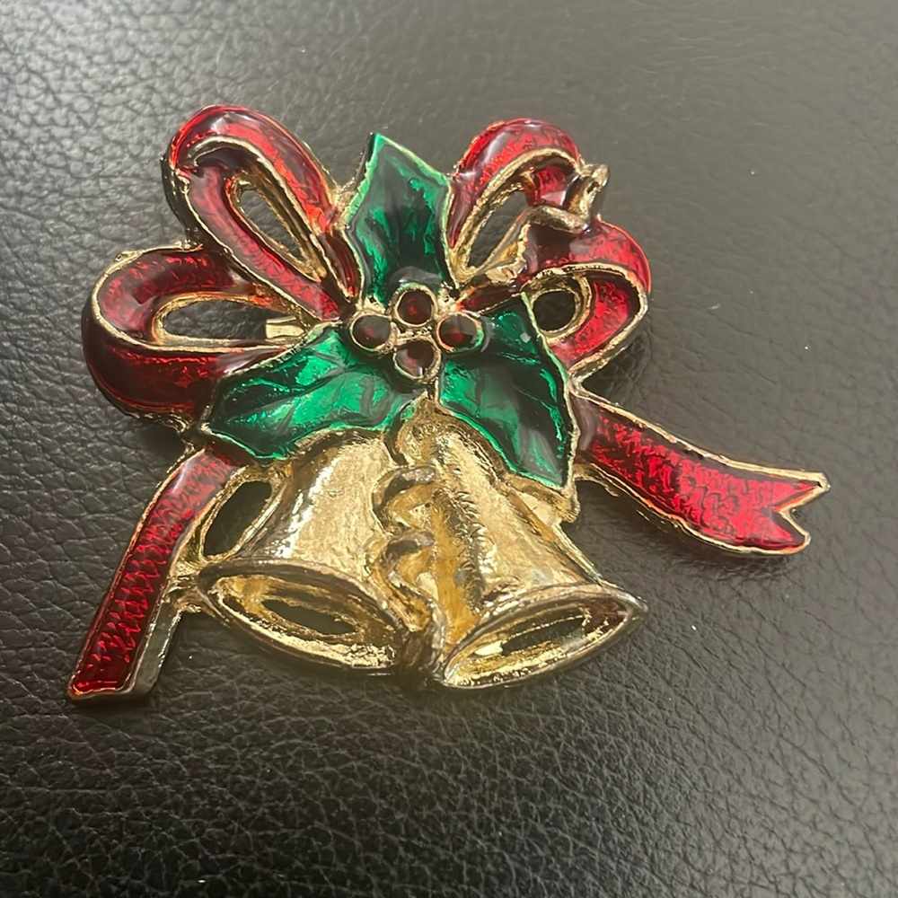 ❤️VTG Christmas Brooch